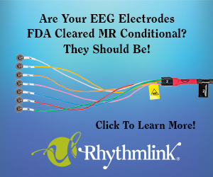 Rhythmlink | Are your EEG electrodes FDA cleared MR conditional? The should be! | Click here to learn more! https://rhythmlink.com/mr-electrode-information/