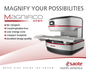 Esaote North America | Magnify your possibilities. Magnifico Open | No cryogens, Claustrophobia-free, Low energy costs, Compact footprint, Excellent image quality | Learn More: https://bit.ly/3sGR21E