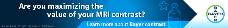 Are you maximizing the value of your MRI contrast? Learn more about Bayer contrast: https://www.radiologysolutions.bayer.com/products/contrast-agents/gadavist-injection?utm_source=Radiology+Today&utm_medium=Display&utm_campaign=BYU-106-0007_H1_2023_BAYERUS_RadiologyTodayeNewsBanner_EN&utm_id=BYU-106-0007_H1_2023_BAYERUS_RadiologyTodayeNewsBanner_EN&utm_term=RadiologyToday-AreYouMaximizing0919_728x90_EN