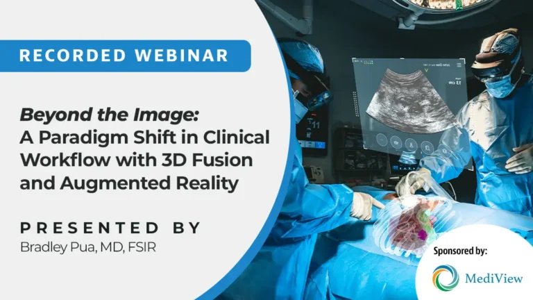 Beyond the Image: A Paradigm Shift in Clinical Workflow with 3D Fusion and Augmented Reality