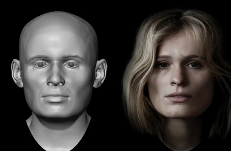 CT Slice: The Art of Facial Reconstruction
